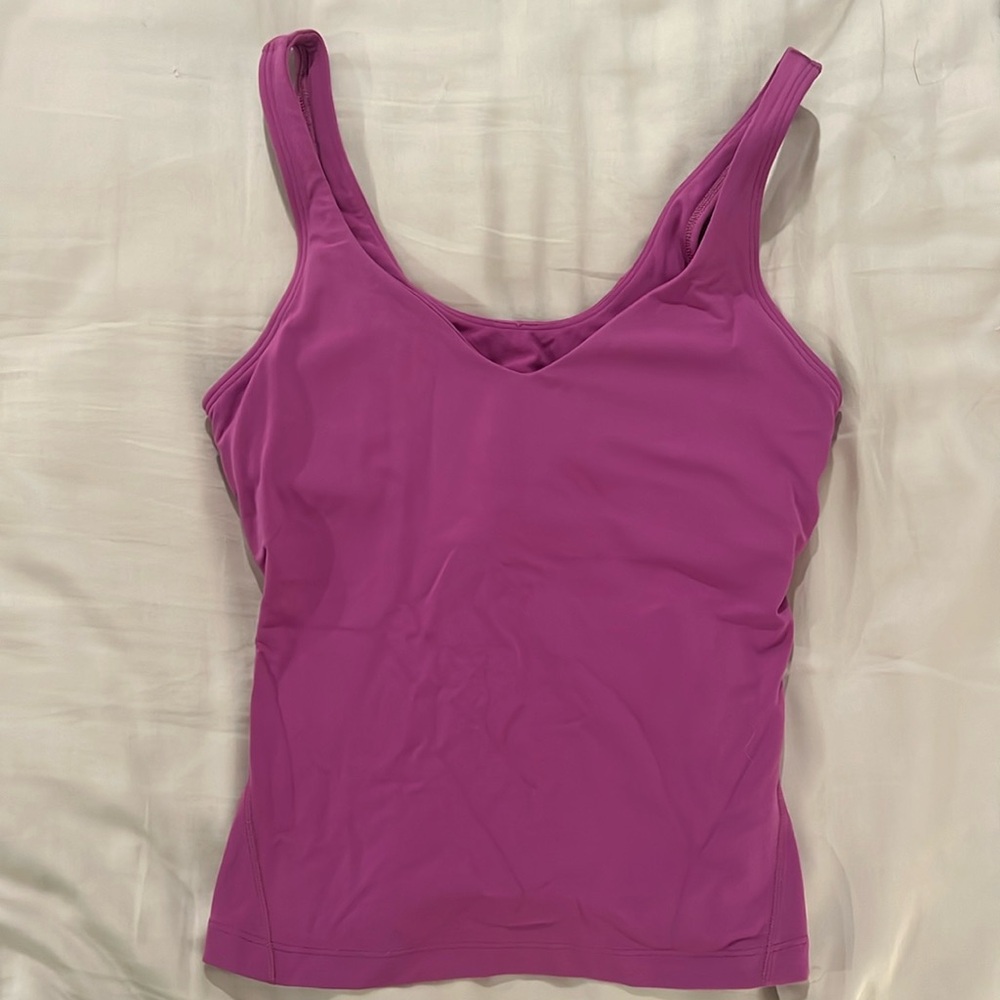 lululemon Align Waist-Length Tank Top, Color: Vivid Plum, Size 6